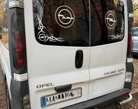 Белый Опель Виваро, объемом двигателя 1.9 л и пробегом 200 тыс. км за 7700 $, фото 8 на Automoto.ua