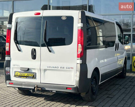 Белый Опель Виваро, объемом двигателя 2.46 л и пробегом 263 тыс. км за 12800 $, фото 6 на Automoto.ua