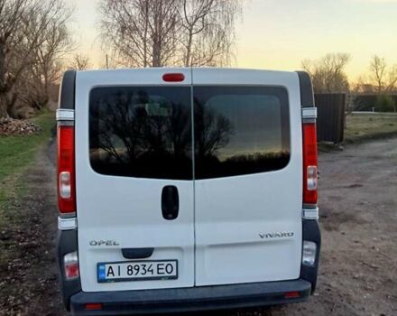Белый Опель Виваро, объемом двигателя 2 л и пробегом 334 тыс. км за 9300 $, фото 7 на Automoto.ua