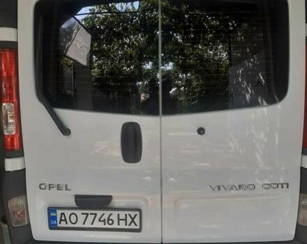 Белый Опель Виваро, объемом двигателя 2 л и пробегом 480 тыс. км за 13774 $, фото 12 на Automoto.ua