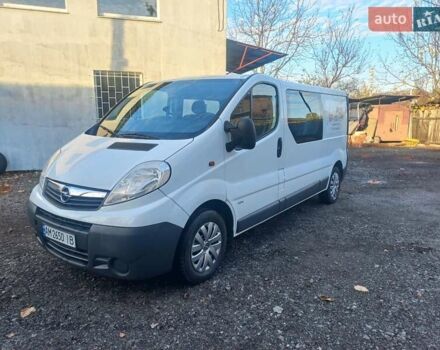 Белый Опель Виваро, объемом двигателя 2 л и пробегом 252 тыс. км за 13200 $, фото 1 на Automoto.ua