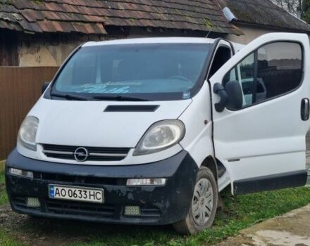 Белый Опель Виваро, объемом двигателя 1.9 л и пробегом 393 тыс. км за 5200 $, фото 1 на Automoto.ua