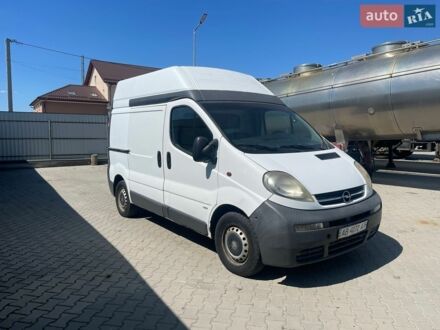 Белый Опель Виваро, объемом двигателя 1.9 л и пробегом 170 тыс. км за 3700 $, фото 1 на Automoto.ua
