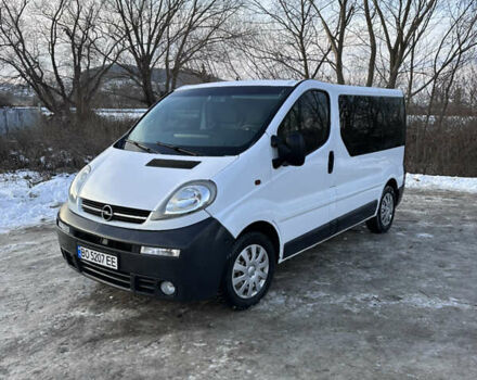 Белый Опель Виваро, объемом двигателя 2.5 л и пробегом 284 тыс. км за 5900 $, фото 1 на Automoto.ua