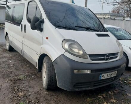 Белый Опель Виваро, объемом двигателя 1.9 л и пробегом 360 тыс. км за 6900 $, фото 1 на Automoto.ua