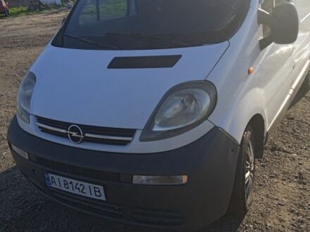 Опель Виваро 2004 в Борисполе на Automoto.ua Белый Опель Виваро, объемом двигателя 1.9 л и пробегом 490 тыс. км за 6300 $, фото 1 на Automoto.ua