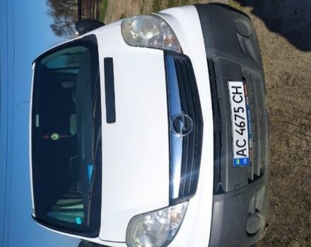 Белый Опель Виваро, объемом двигателя 2 л и пробегом 215 тыс. км за 6700 $, фото 1 на Automoto.ua