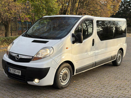 Белый Опель Виваро, объемом двигателя 2.5 л и пробегом 330 тыс. км за 10400 $, фото 1 на Automoto.ua