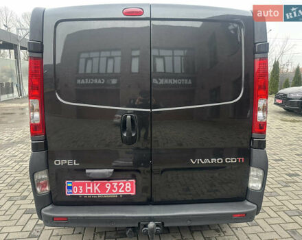 Черный Опель Виваро, объемом двигателя 2 л и пробегом 234 тыс. км за 12600 $, фото 7 на Automoto.ua