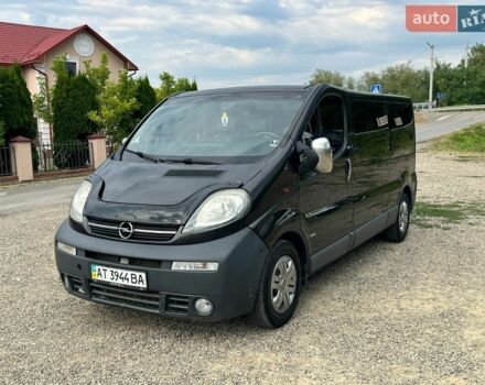 Черный Опель Виваро, объемом двигателя 2.5 л и пробегом 361 тыс. км за 7500 $, фото 2 на Automoto.ua