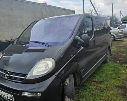 Черный Опель Виваро, объемом двигателя 1.9 л и пробегом 1000 тыс. км за 5118 $, фото 1 на Automoto.ua