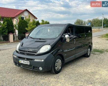 Черный Опель Виваро, объемом двигателя 2.5 л и пробегом 361 тыс. км за 7500 $, фото 1 на Automoto.ua