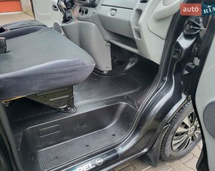 Чорний Опель Віваро, об'ємом двигуна 2 л та пробігом 241 тис. км за 9950 $, фото 64 на Automoto.ua