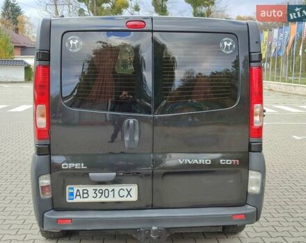Чорний Опель Віваро, об'ємом двигуна 2 л та пробігом 277 тис. км за 7850 $, фото 6 на Automoto.ua