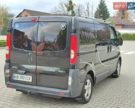 Чорний Опель Віваро, об'ємом двигуна 2 л та пробігом 277 тис. км за 7850 $, фото 10 на Automoto.ua