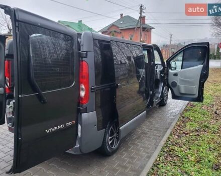 Чорний Опель Віваро, об'ємом двигуна 2 л та пробігом 241 тис. км за 9950 $, фото 53 на Automoto.ua