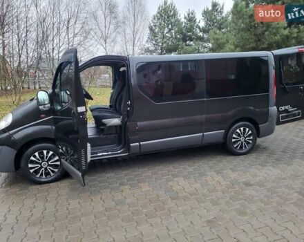 Чорний Опель Віваро, об'ємом двигуна 2 л та пробігом 241 тис. км за 9950 $, фото 46 на Automoto.ua