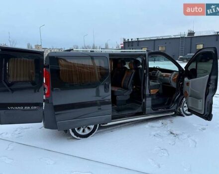 Черный Опель Виваро, объемом двигателя 2.5 л и пробегом 200 тыс. км за 9000 $, фото 14 на Automoto.ua