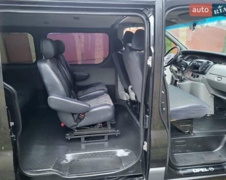 Чорний Опель Віваро, об'ємом двигуна 2 л та пробігом 241 тис. км за 9950 $, фото 78 на Automoto.ua