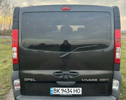Чорний Опель Віваро, об'ємом двигуна 2 л та пробігом 273 тис. км за 9900 $, фото 13 на Automoto.ua