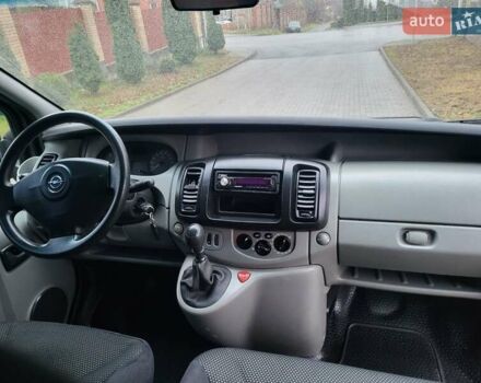 Чорний Опель Віваро, об'ємом двигуна 2 л та пробігом 241 тис. км за 9950 $, фото 96 на Automoto.ua