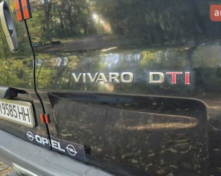 Чорний Опель Віваро, об'ємом двигуна 2 л та пробігом 305 тис. км за 8100 $, фото 29 на Automoto.ua