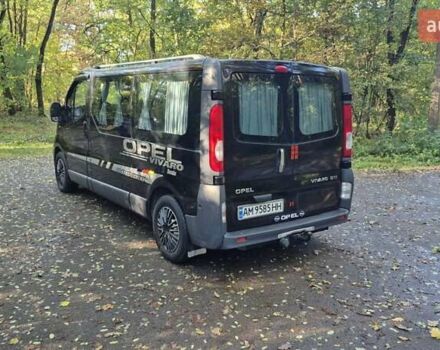 Чорний Опель Віваро, об'ємом двигуна 2 л та пробігом 305 тис. км за 8100 $, фото 9 на Automoto.ua