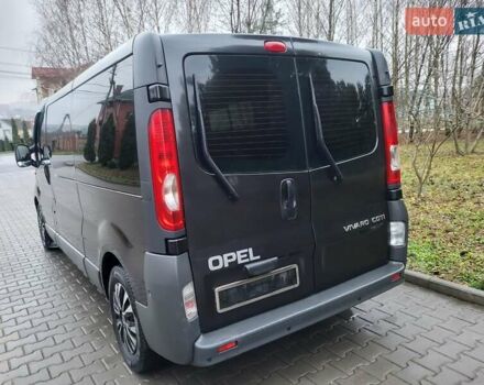 Чорний Опель Віваро, об'ємом двигуна 2 л та пробігом 241 тис. км за 9950 $, фото 35 на Automoto.ua