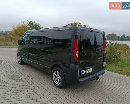 Черный Опель Виваро, объемом двигателя 2.5 л и пробегом 280 тыс. км за 9200 $, фото 5 на Automoto.ua