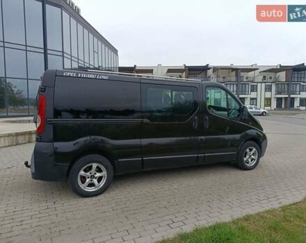 Черный Опель Виваро, объемом двигателя 2.5 л и пробегом 280 тыс. км за 9200 $, фото 3 на Automoto.ua