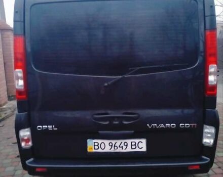 Черный Опель Виваро, объемом двигателя 2 л и пробегом 205 тыс. км за 11500 $, фото 7 на Automoto.ua