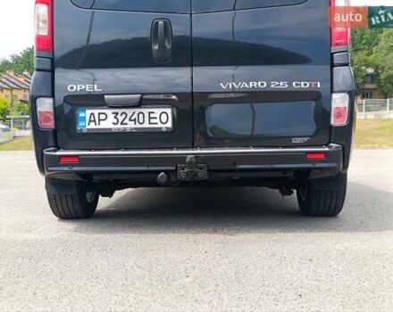Черный Опель Виваро, объемом двигателя 2.5 л и пробегом 392 тыс. км за 13400 $, фото 5 на Automoto.ua