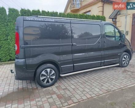 Чорний Опель Віваро, об'ємом двигуна 2 л та пробігом 240 тис. км за 12600 $, фото 11 на Automoto.ua