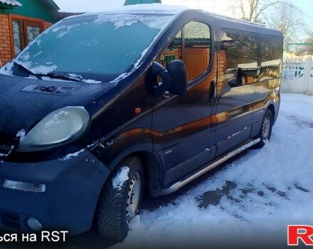 Черный Опель Виваро, объемом двигателя 25 л и пробегом 340 тыс. км за 8000 $, фото 3 на Automoto.ua