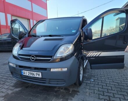 Черный Опель Виваро, объемом двигателя 1.9 л и пробегом 240 тыс. км за 7300 $, фото 1 на Automoto.ua