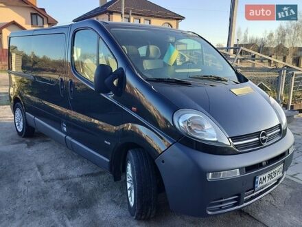 Чорний Опель Віваро, об'ємом двигуна 1.9 л та пробігом 162 тис. км за 8700 $, фото 1 на Automoto.ua