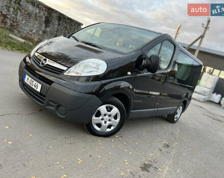 Черный Опель Виваро, объемом двигателя 2 л и пробегом 203 тыс. км за 15950 $, фото 1 на Automoto.ua