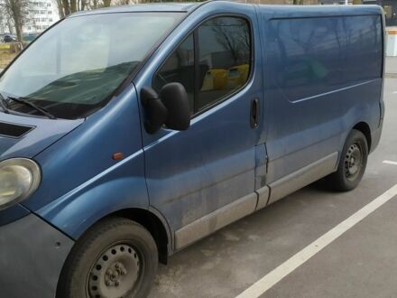 Синий Опель Виваро груз., объемом двигателя 1.9 л и пробегом 370 тыс. км за 4200 $, фото 1 на Automoto.ua