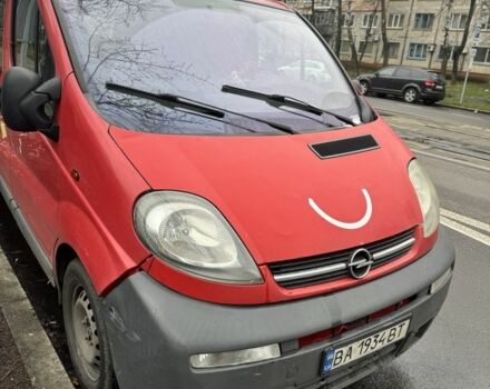 Красный Опель Виваро, объемом двигателя 2.5 л и пробегом 3 тыс. км за 3000 $, фото 6 на Automoto.ua