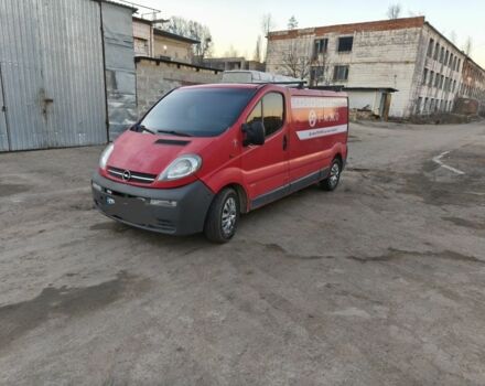 Красный Опель Виваро, объемом двигателя 1.9 л и пробегом 494 тыс. км за 5400 $, фото 1 на Automoto.ua
