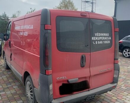 Червоний Опель Віваро, об'ємом двигуна 1.9 л та пробігом 320 тис. км за 2950 $, фото 4 на Automoto.ua