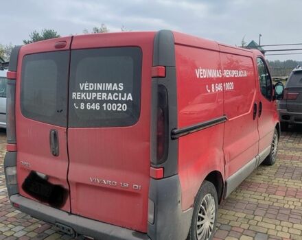 Червоний Опель Віваро, об'ємом двигуна 1.9 л та пробігом 320 тис. км за 2950 $, фото 3 на Automoto.ua