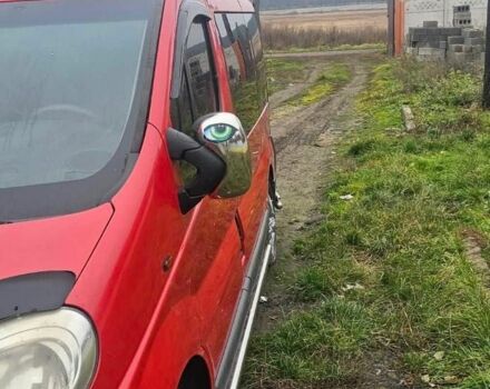 Красный Опель Виваро, объемом двигателя 2.5 л и пробегом 320 тыс. км за 7650 $, фото 2 на Automoto.ua