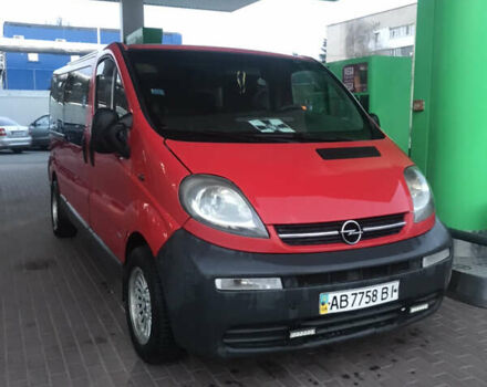 Красный Опель Виваро, объемом двигателя 1.9 л и пробегом 450 тыс. км за 7300 $, фото 1 на Automoto.ua