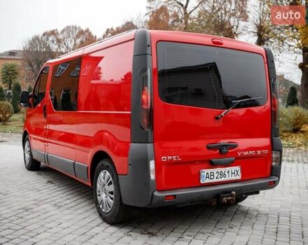 Червоний Опель Віваро, об'ємом двигуна 1.87 л та пробігом 400 тис. км за 8300 $, фото 15 на Automoto.ua
