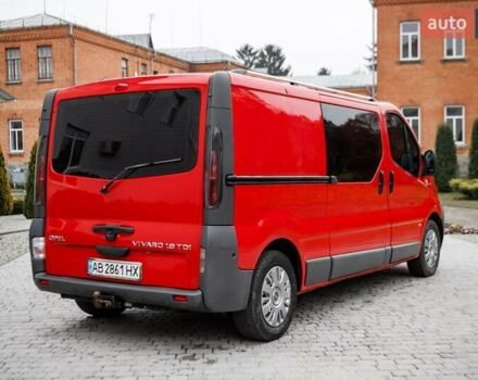 Червоний Опель Віваро, об'ємом двигуна 1.87 л та пробігом 400 тис. км за 8300 $, фото 7 на Automoto.ua