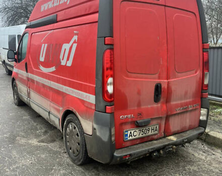 Красный Опель Виваро, объемом двигателя 2.46 л и пробегом 449 тыс. км за 5800 $, фото 9 на Automoto.ua