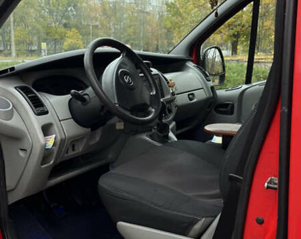 Красный Опель Виваро, объемом двигателя 2.5 л и пробегом 370 тыс. км за 8200 $, фото 8 на Automoto.ua