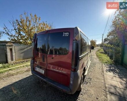 Красный Опель Виваро, объемом двигателя 1.87 л и пробегом 359 тыс. км за 7200 $, фото 3 на Automoto.ua