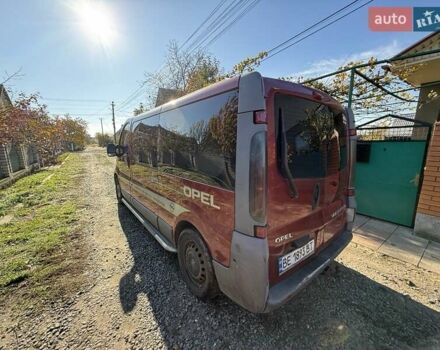 Красный Опель Виваро, объемом двигателя 1.87 л и пробегом 359 тыс. км за 7200 $, фото 4 на Automoto.ua